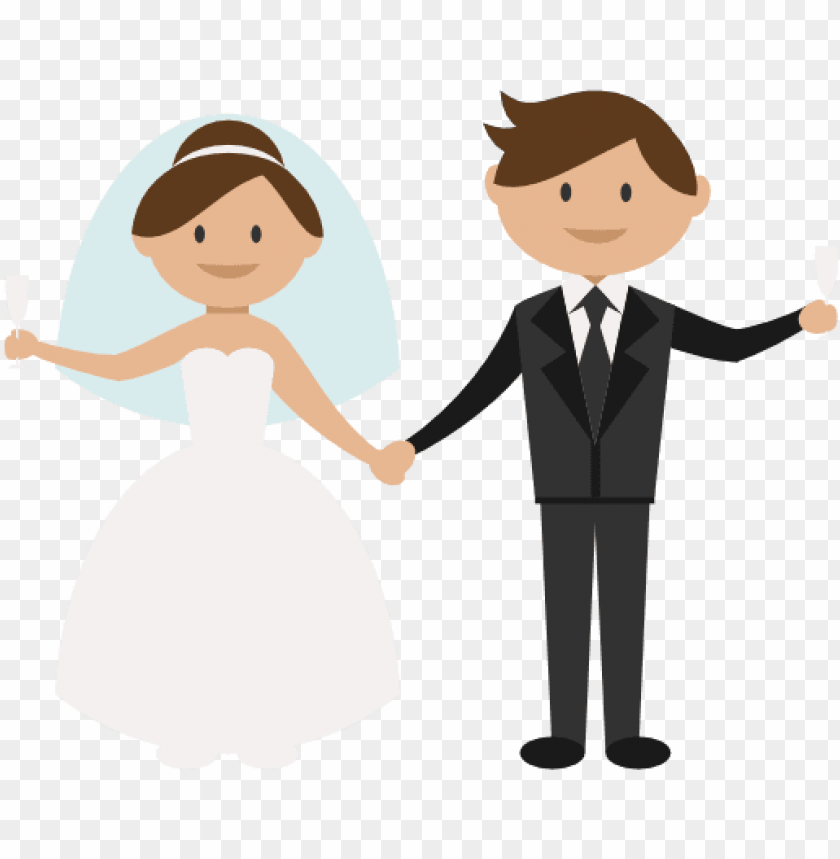 Detail Bride Groom Clipart Nomer 23