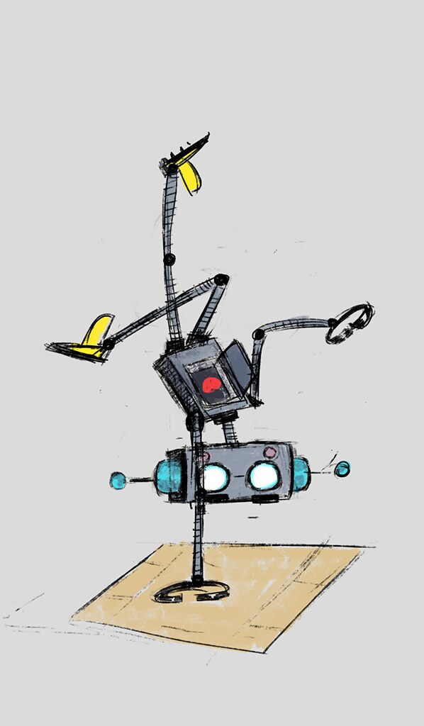 Detail Brig Dance Robot Nomer 45