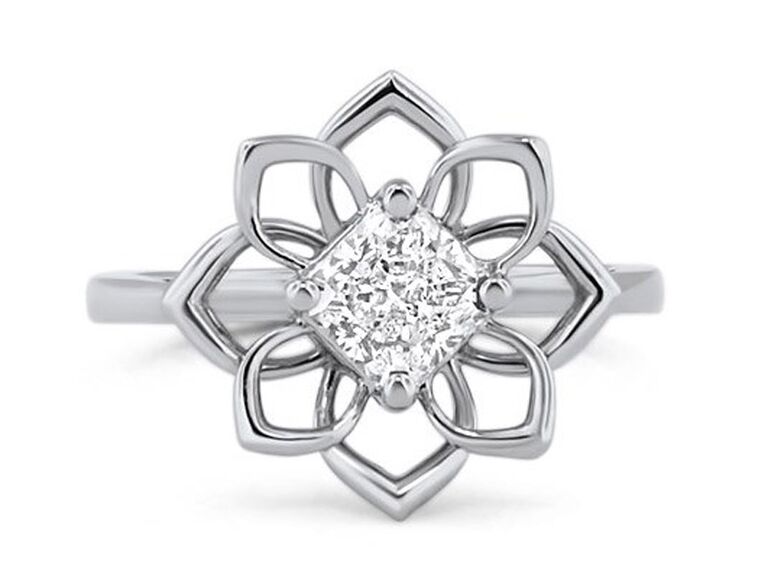 Detail Brilliant Earth Lotus Flower Ring Nomer 34