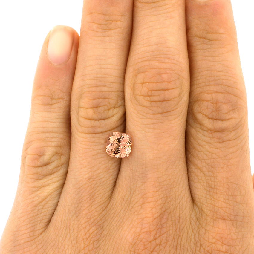 Detail Brilliant Earth Peach Sapphire Ring Nomer 11