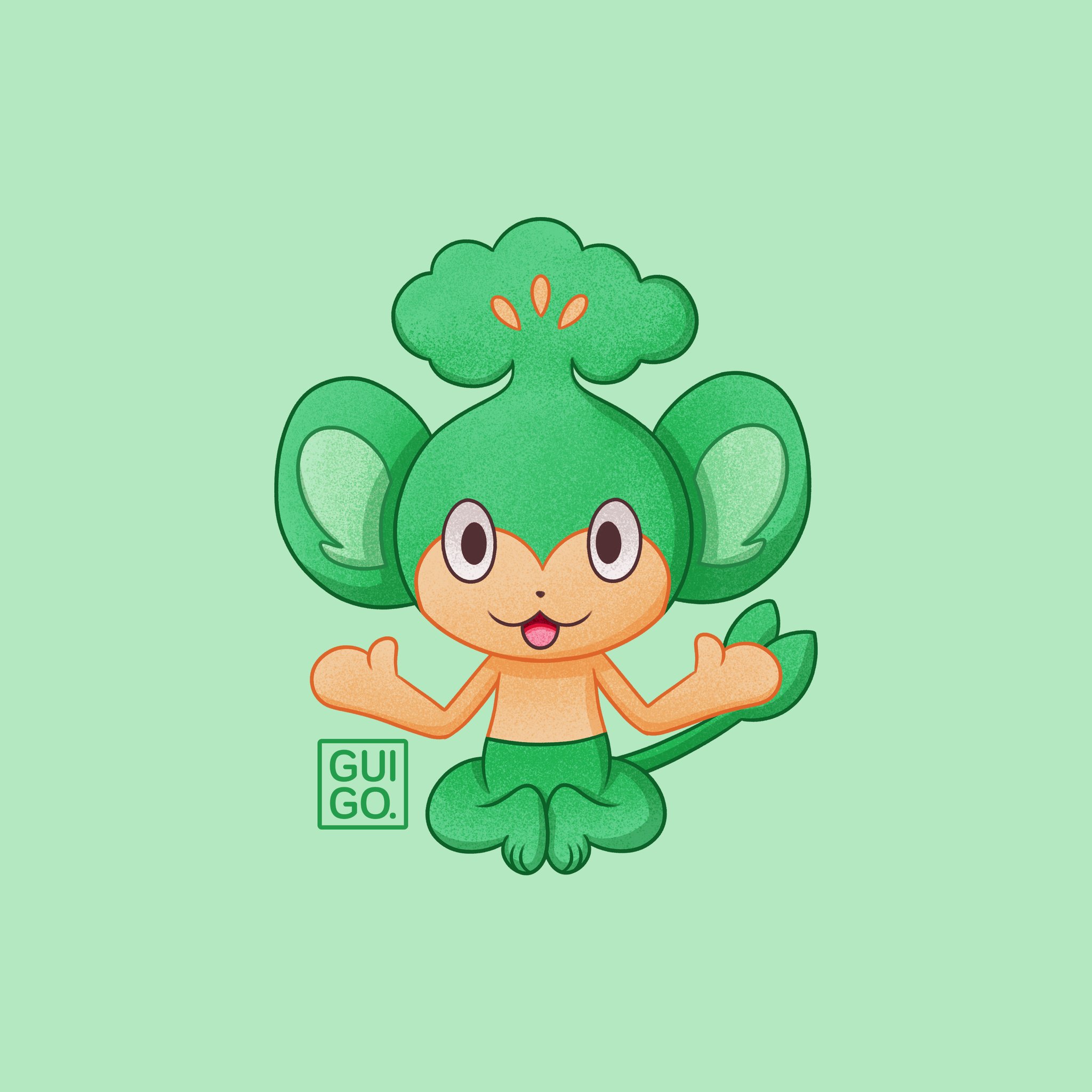 Detail Broccoli Monkey Pokemon Nomer 33