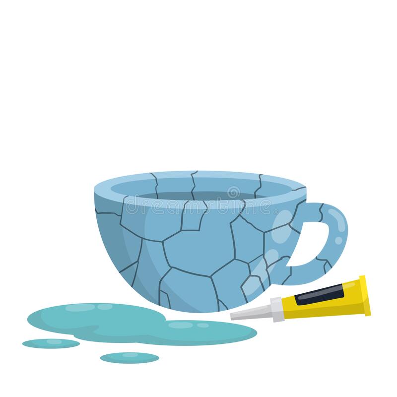 Detail Broken Cup Clipart Nomer 14