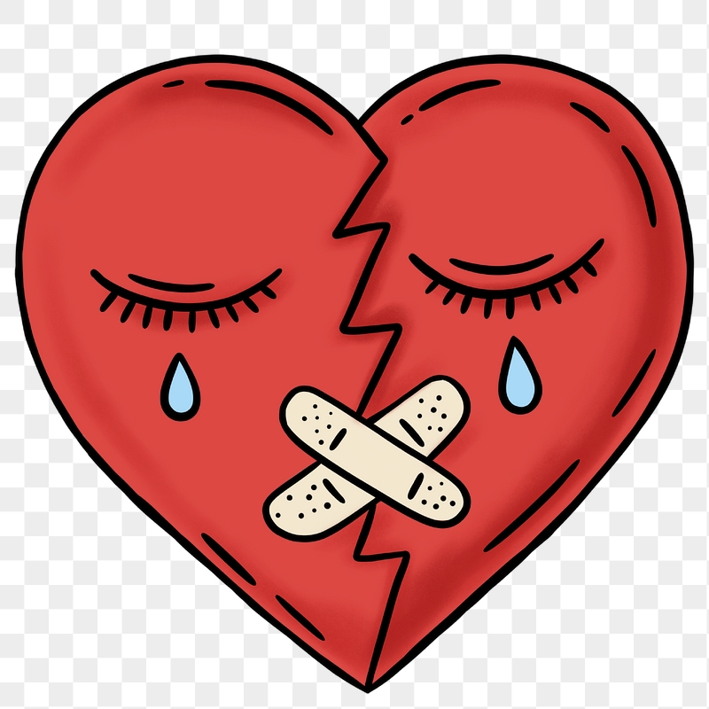 Detail Broken Heart Clipart Free Nomer 24