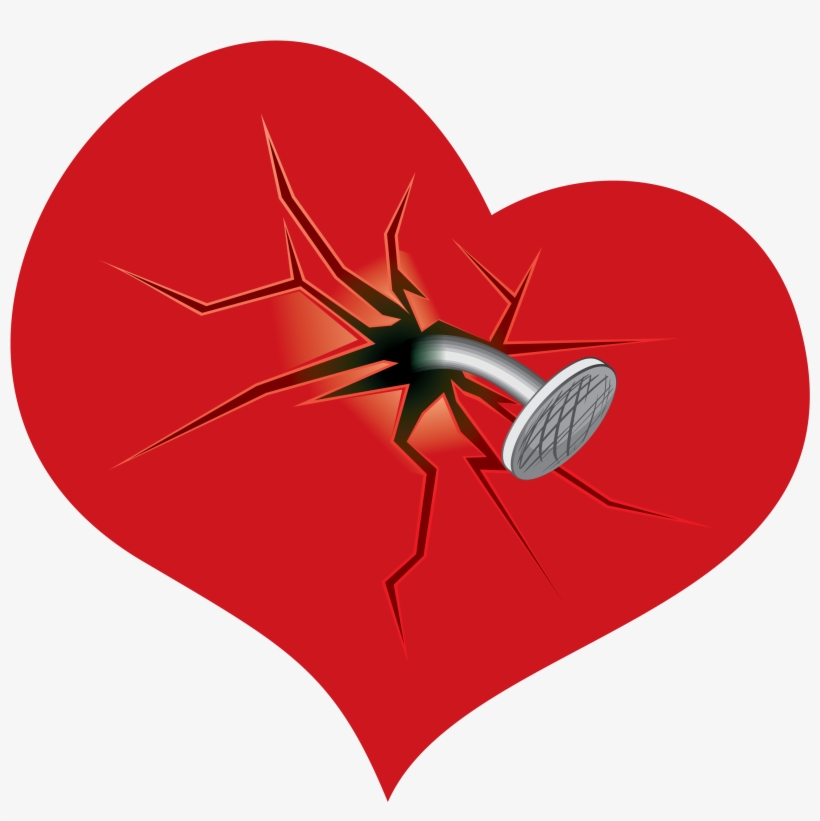 Detail Broken Heart Clipart Free Nomer 37