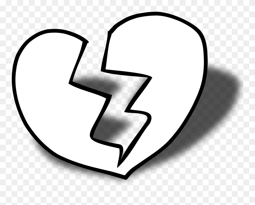 Detail Broken Heart Png Transparent Nomer 31