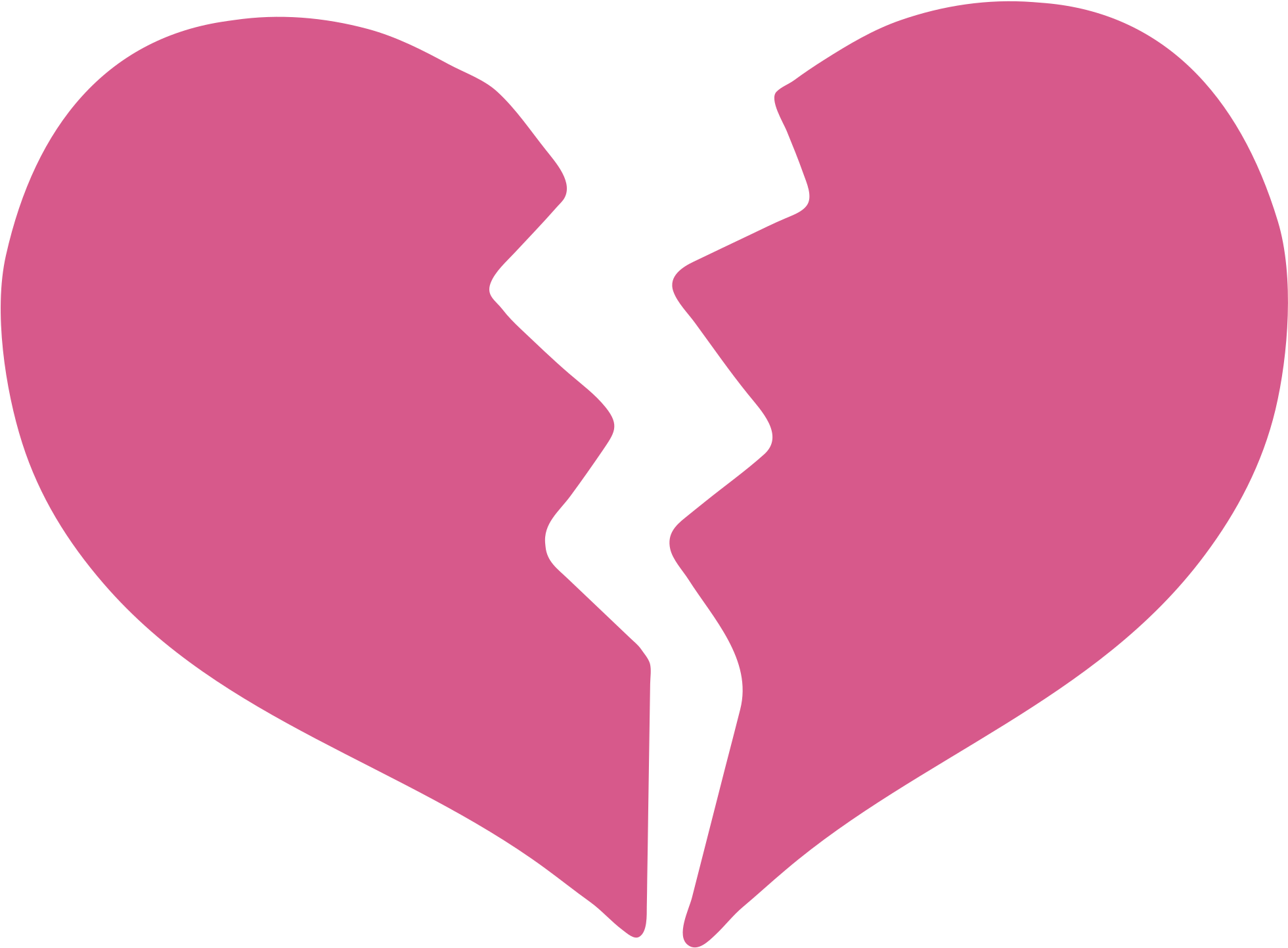 Detail Broken Heart Png Transparent Nomer 42