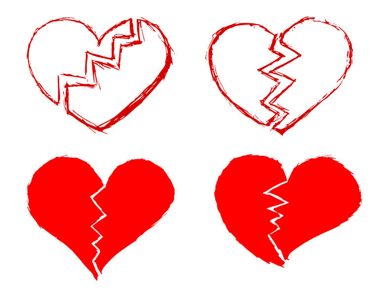 Detail Broken Heart Png Transparent Nomer 51