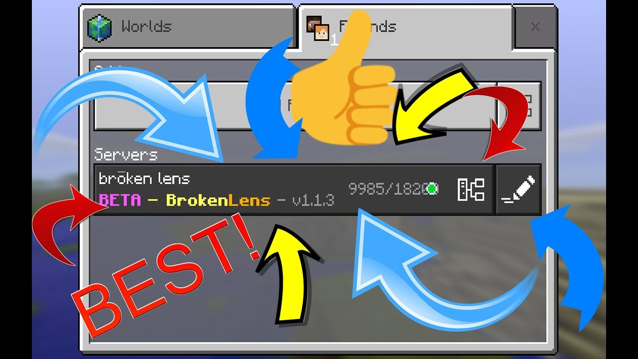 Detail Broken Lens Minecraft Pe Server Nomer 2