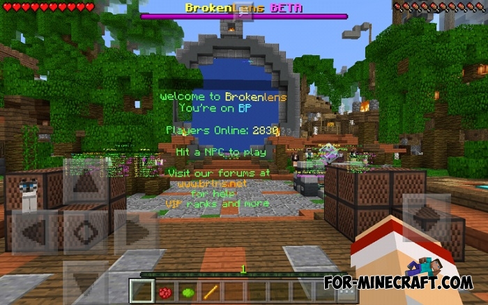 Detail Broken Lens Minecraft Pe Server Nomer 4