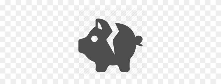 Detail Broken Piggy Bank Icon Nomer 16