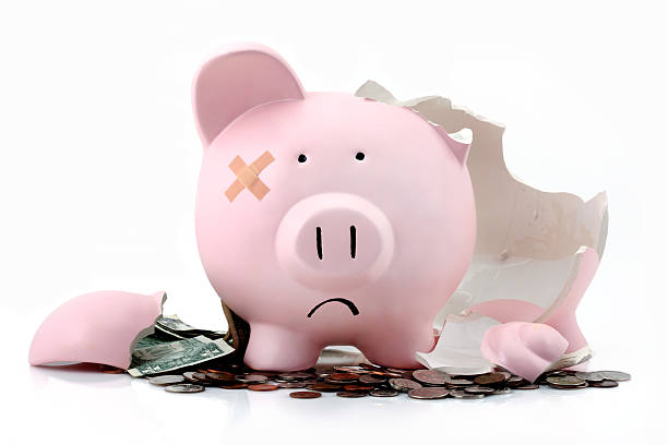 Detail Broken Piggy Bank Icon Nomer 34