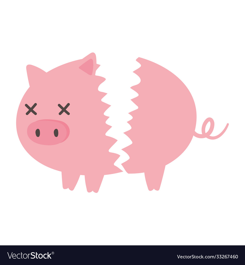 Detail Broken Piggy Bank Icon Nomer 49
