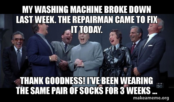 Detail Broken Washing Machine Meme Nomer 38