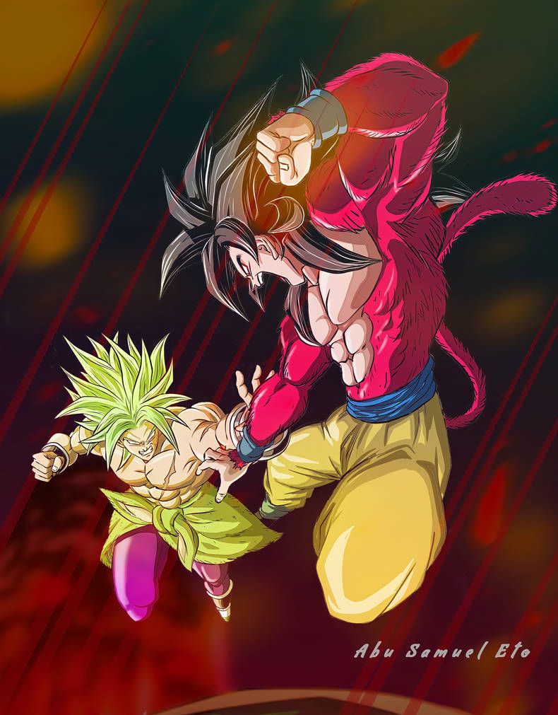 Detail Broly Vs Goku Nomer 18