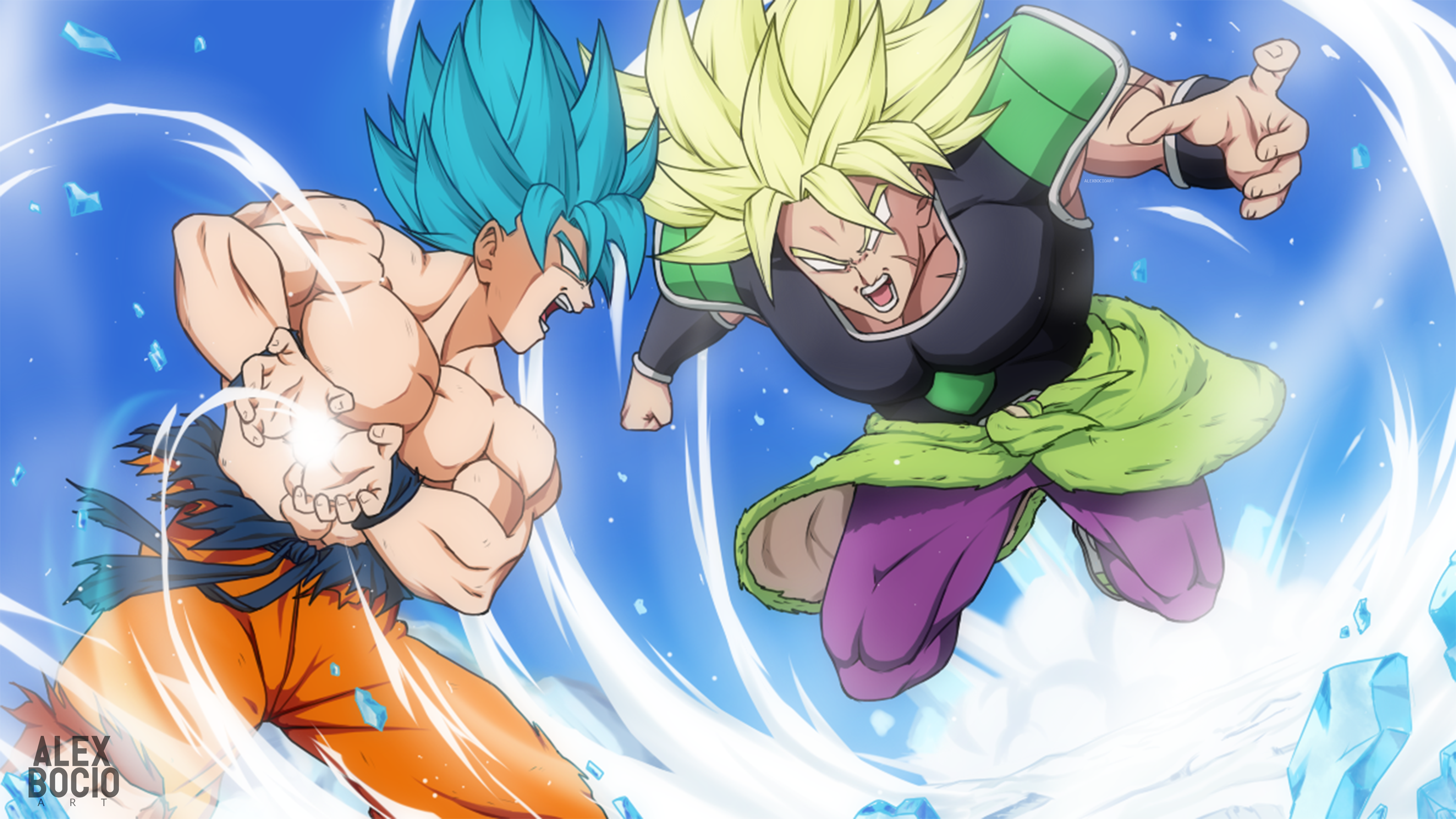 Detail Broly Vs Goku Nomer 6