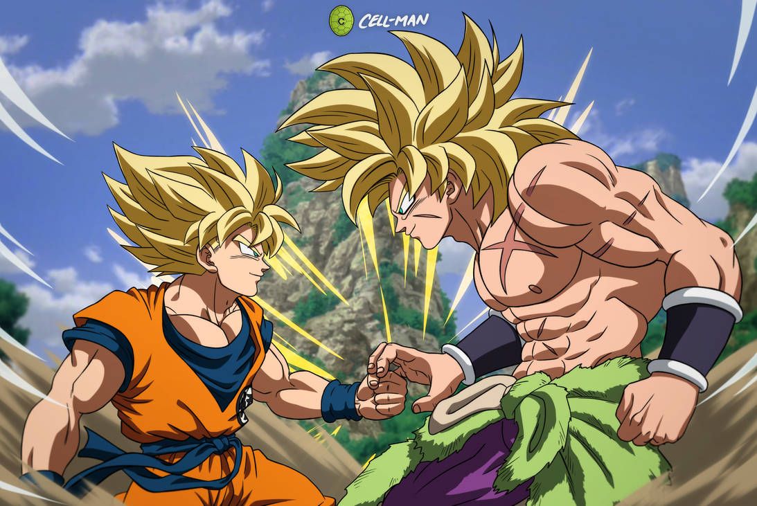 Detail Broly Vs Goku Nomer 8