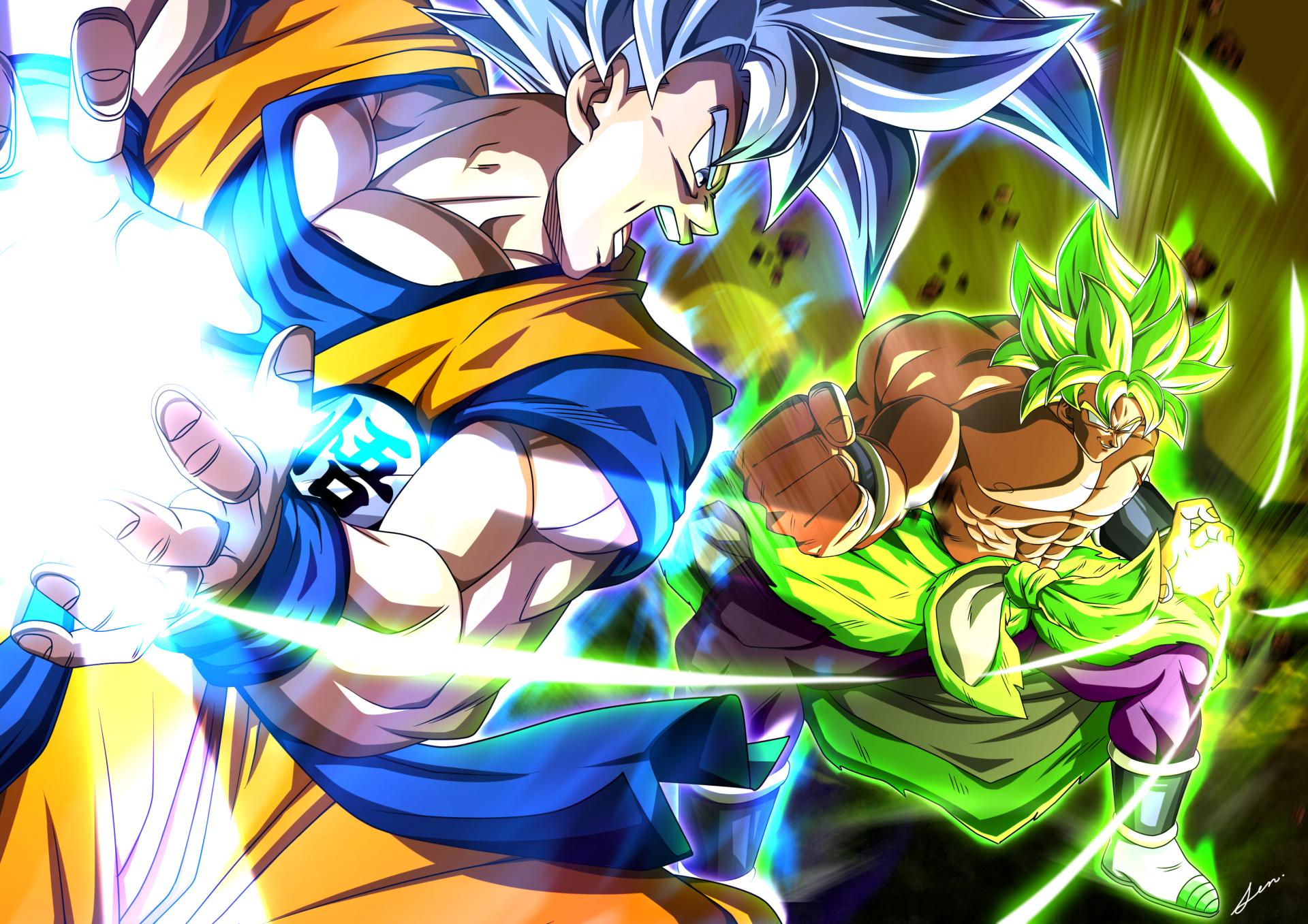 Detail Broly Vs Goku Nomer 9