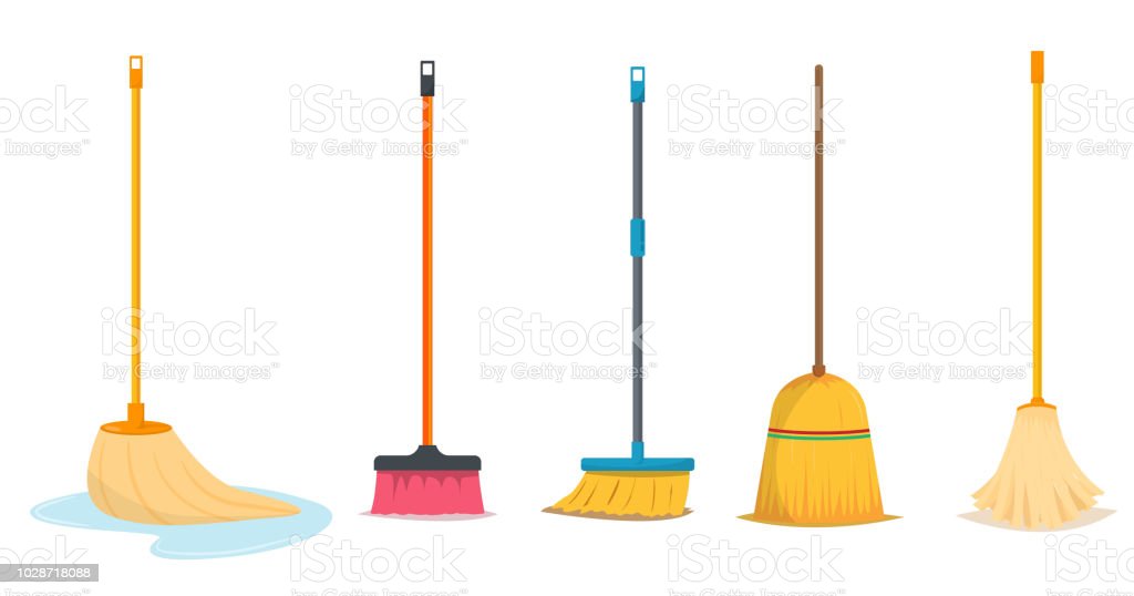 Detail Broom And Mop Clipart Nomer 19