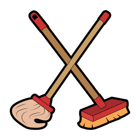 Detail Broom And Mop Clipart Nomer 5