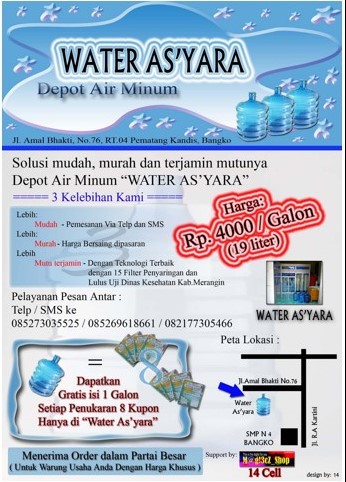 Detail Brosur Air Minum Nomer 20