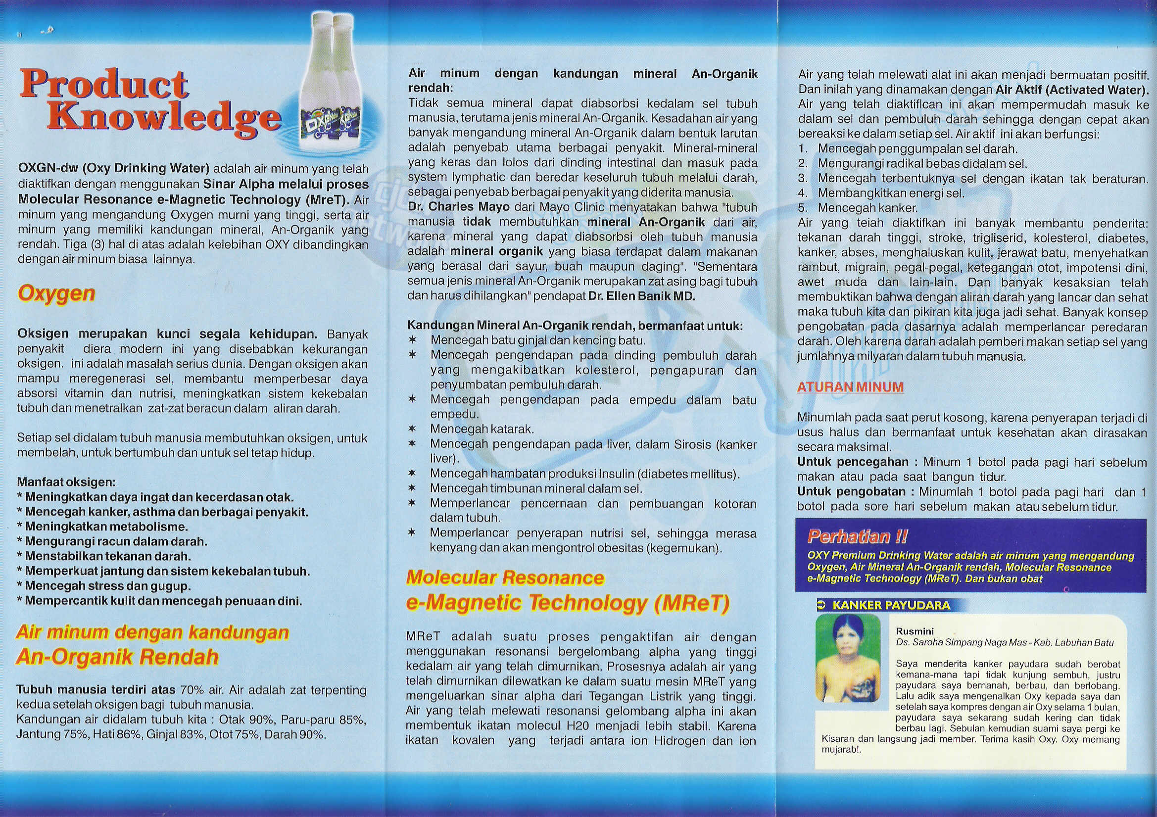 Detail Brosur Air Minum Nomer 43