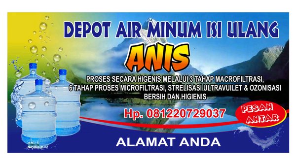 Detail Brosur Air Minum Isi Ulang Nomer 12