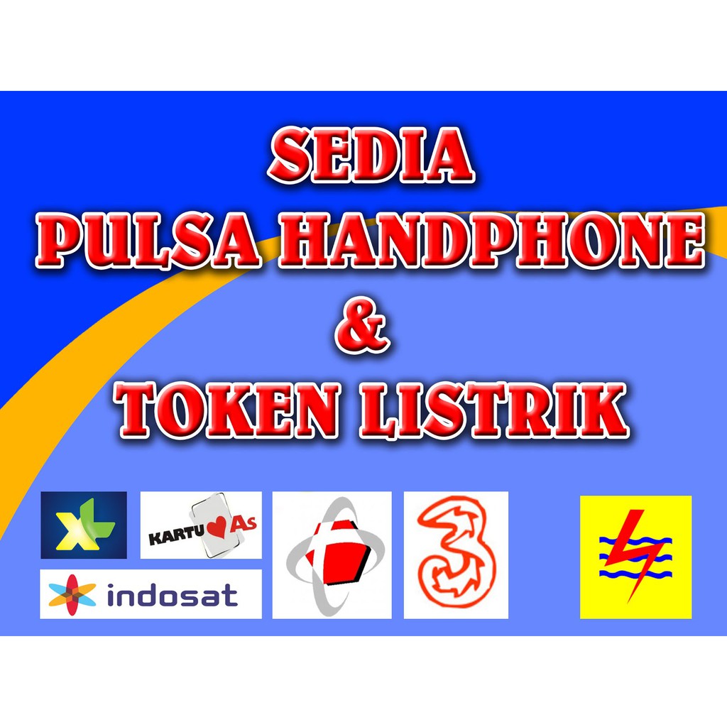Detail Brosur Jual Pulsa Dan Token Listrik Nomer 2