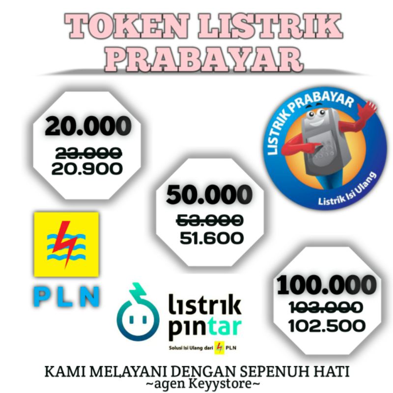 Detail Brosur Jual Pulsa Dan Token Listrik Nomer 25