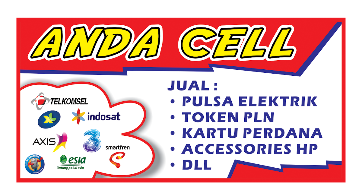 Detail Brosur Jual Pulsa Dan Token Listrik Nomer 4