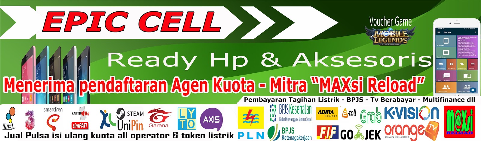 Detail Brosur Jual Pulsa Dan Token Listrik Nomer 47
