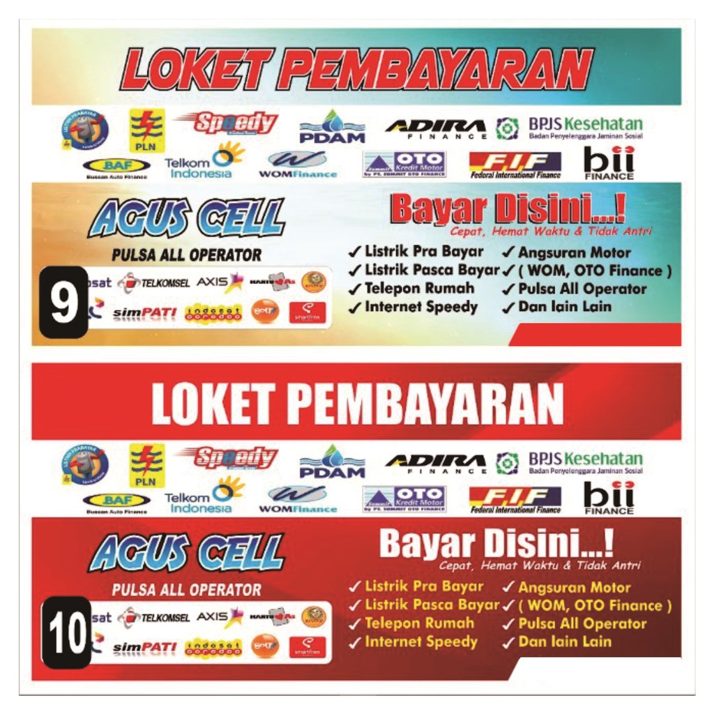 Detail Brosur Jual Pulsa Dan Token Listrik Nomer 50