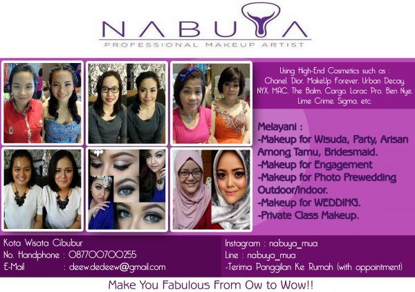 Detail Brosur Make Up Nomer 49