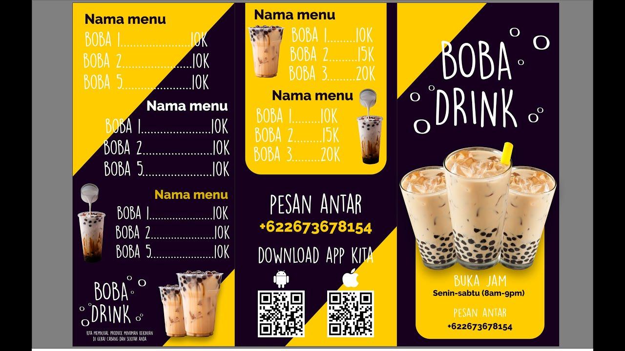 Detail Brosur Minuman Boba Nomer 6