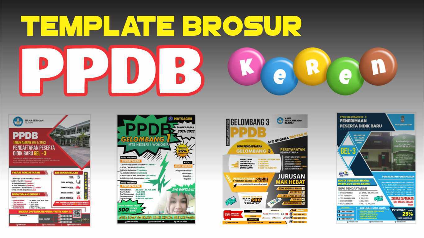 Detail Brosur Ppdb Cdr Nomer 29