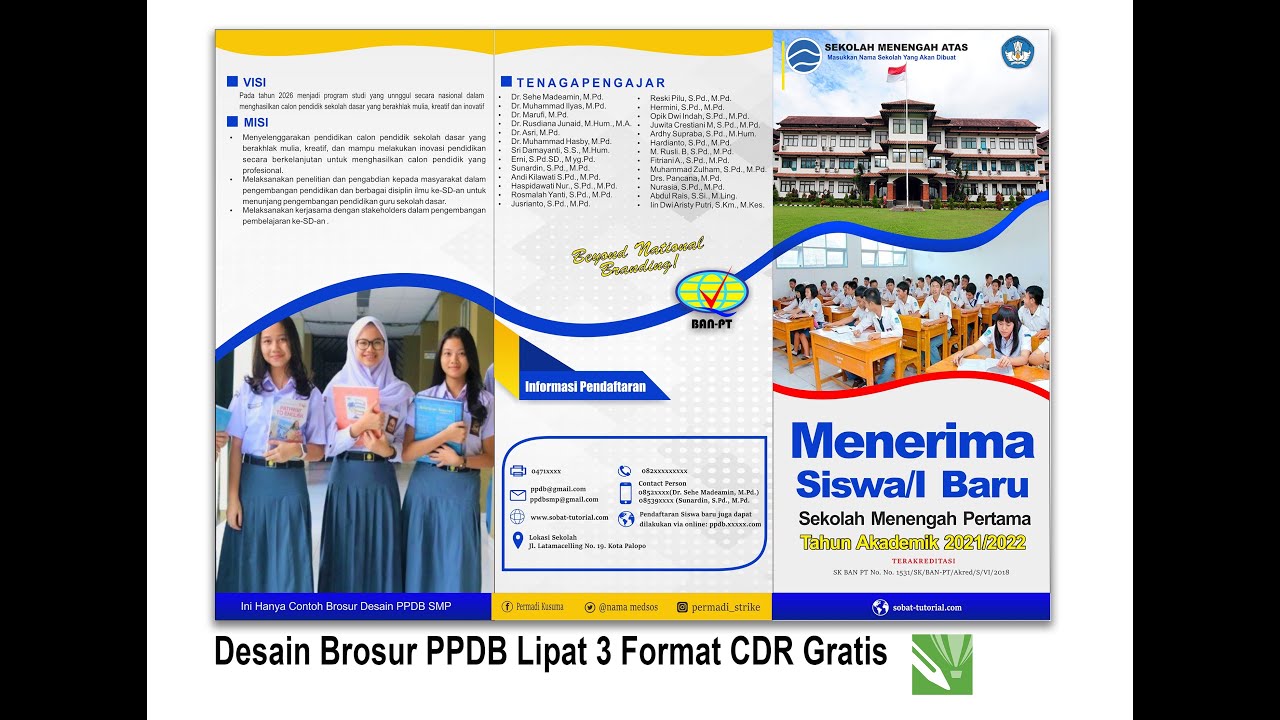 Detail Brosur Ppdb Cdr Nomer 58