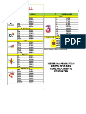 Detail Brosur Pulsa Doc Nomer 13