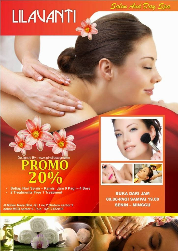 Detail Brosur Salon Kecantikan Nomer 27