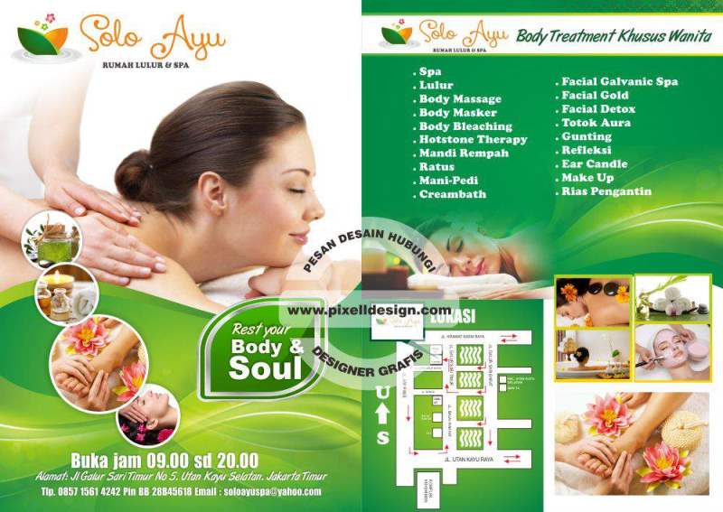 Detail Brosur Salon Kecantikan Nomer 45