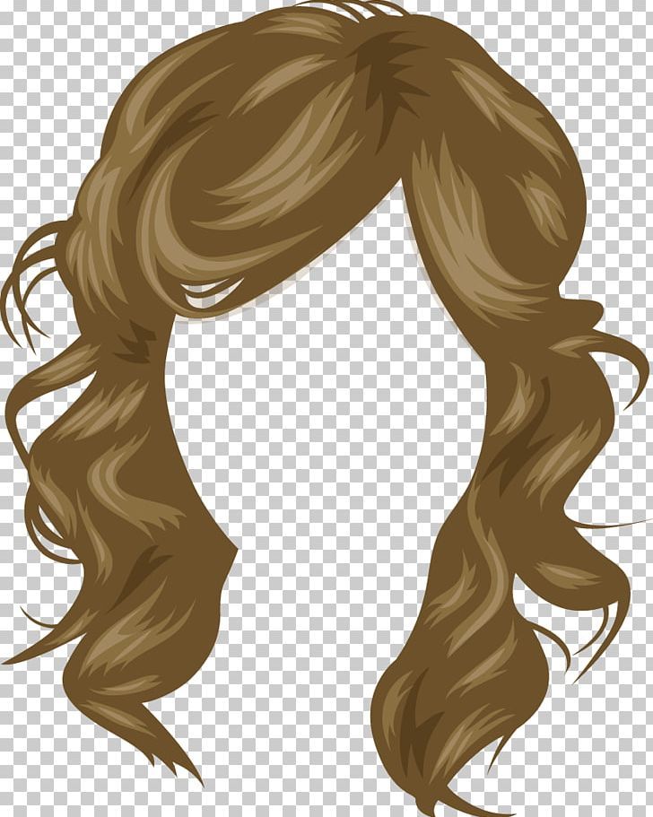 Detail Brown Wig Png Nomer 25