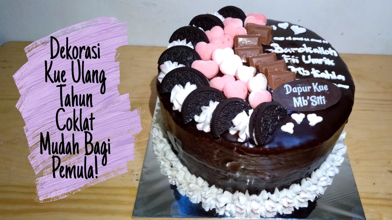 Detail Brownies Hias Ulang Tahun Nomer 32