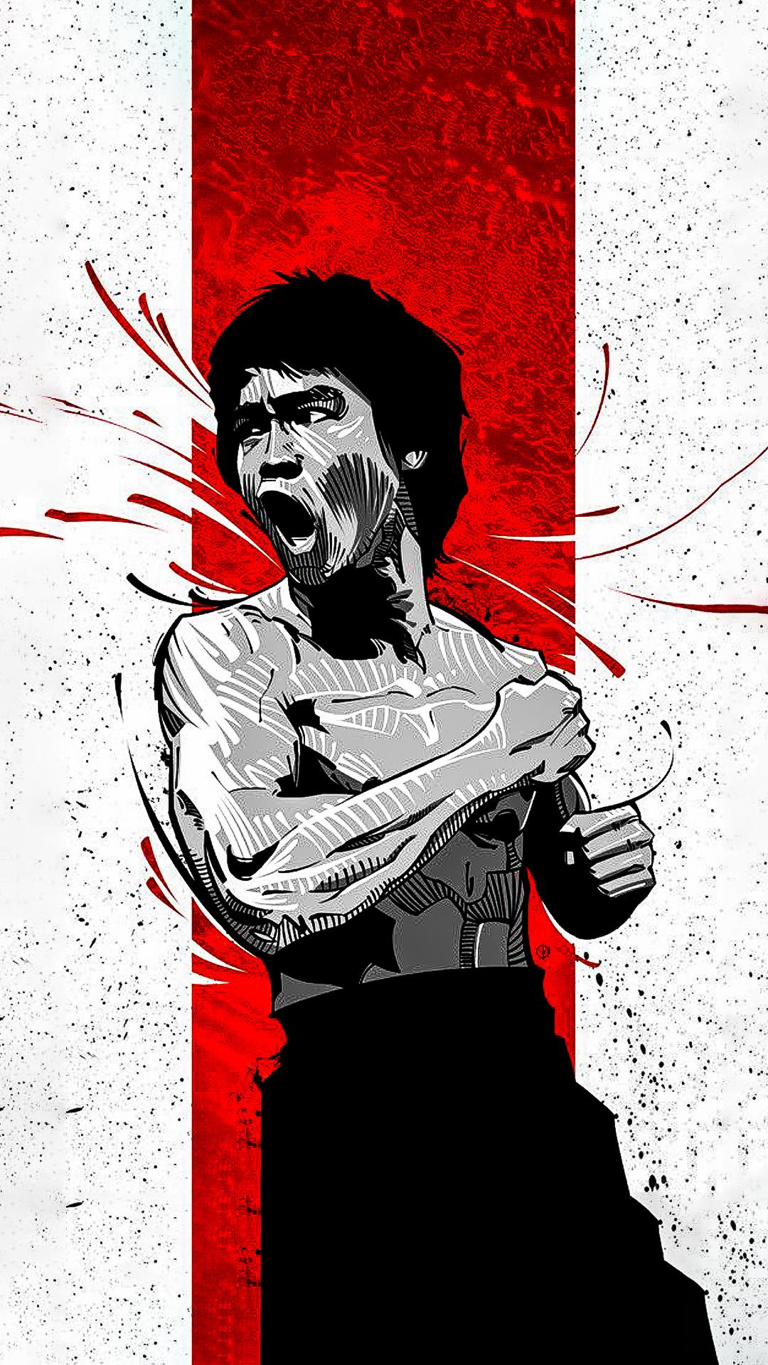 Detail Bruce Lee Iphone Wallpaper Nomer 6