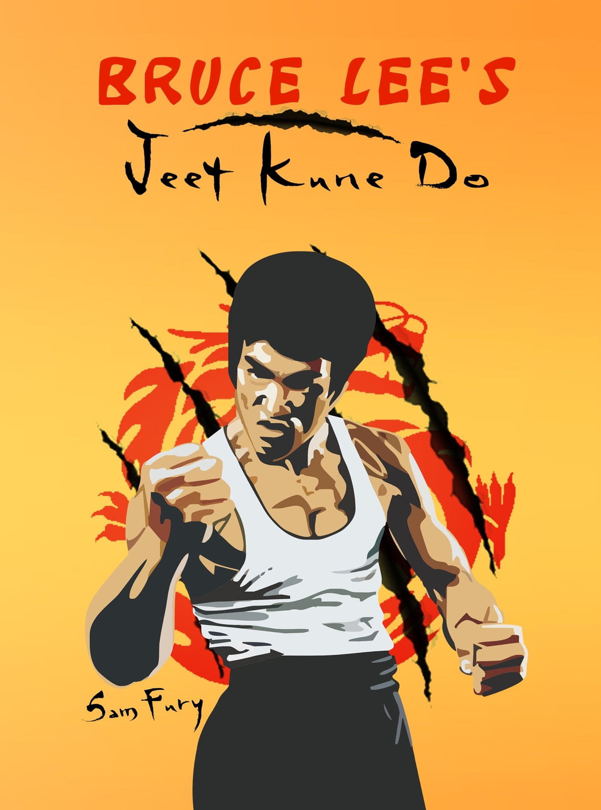 Detail Bruce Lee Jeet Kune Do Nomer 4