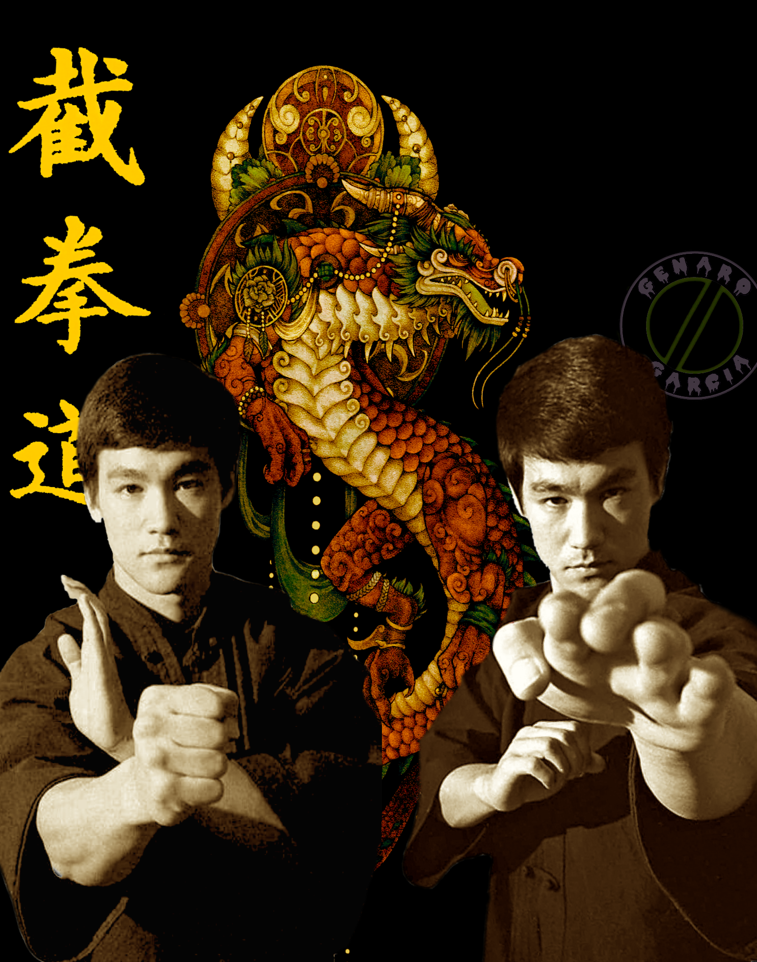 Detail Bruce Lee Jeet Kune Do Nomer 36