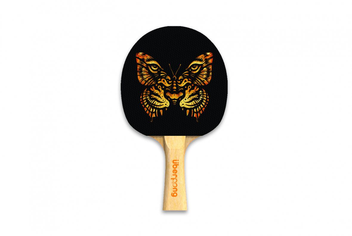 Detail Bruce Lee Ping Pong Paddle Nomer 49