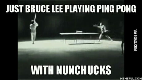 Detail Bruce Lee Ping Pong Real Or Fake Nomer 45