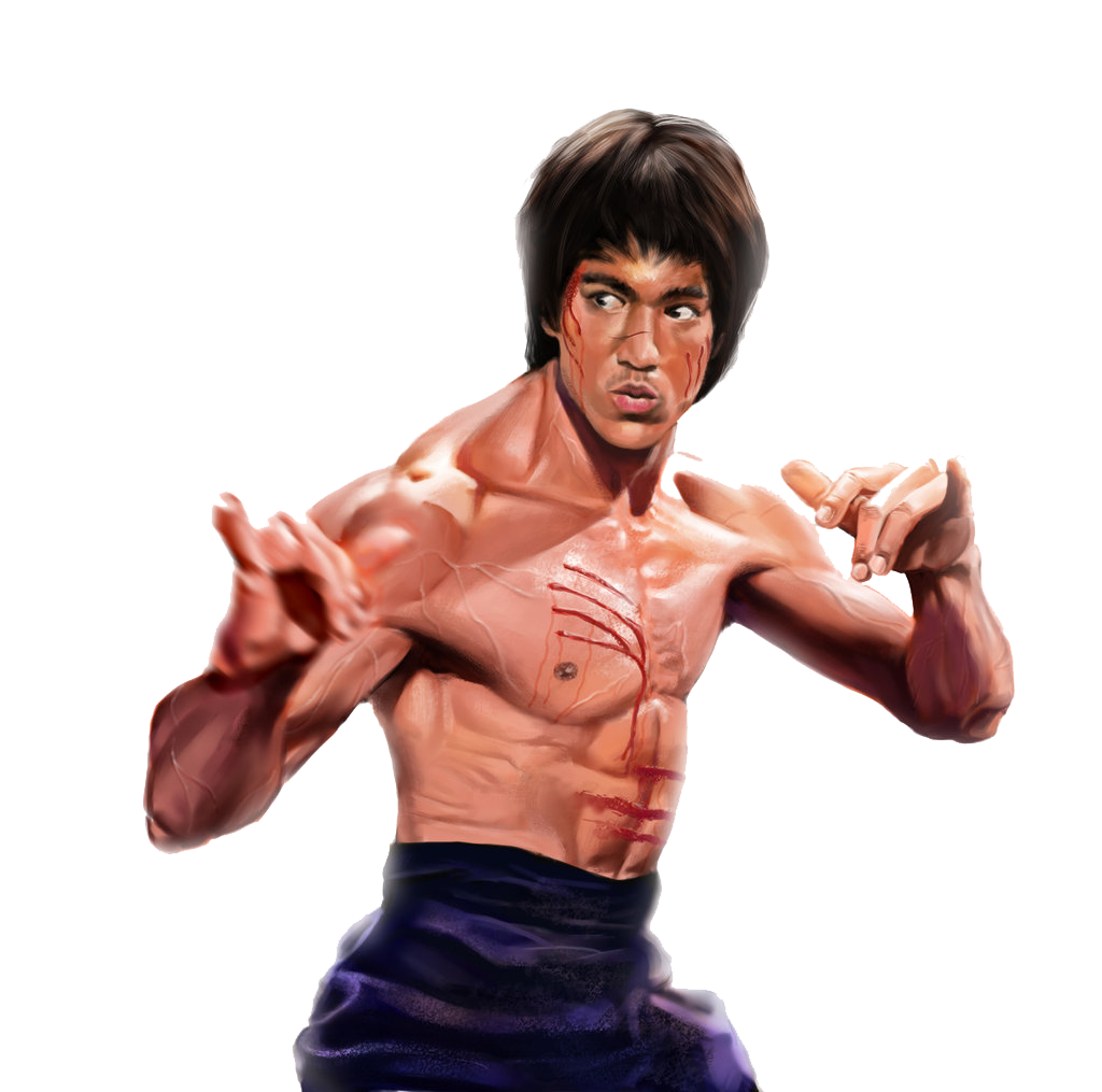 Detail Bruce Lee Transparent Nomer 4