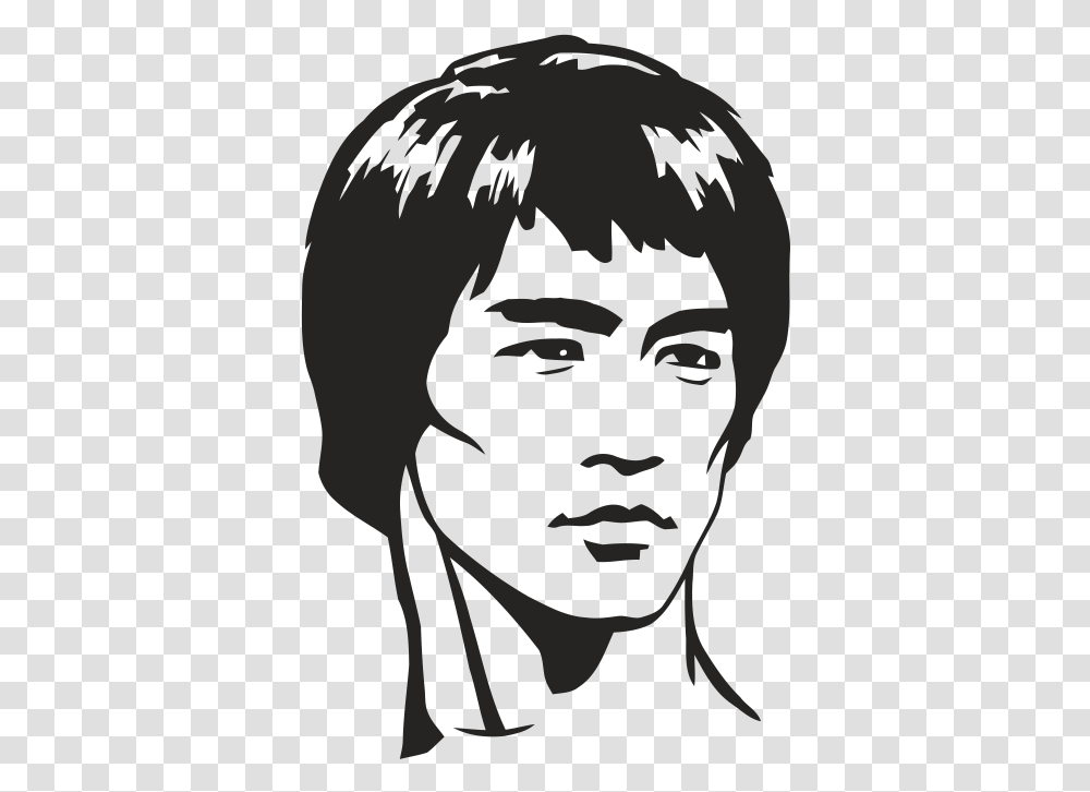 Detail Bruce Lee Vector Nomer 22