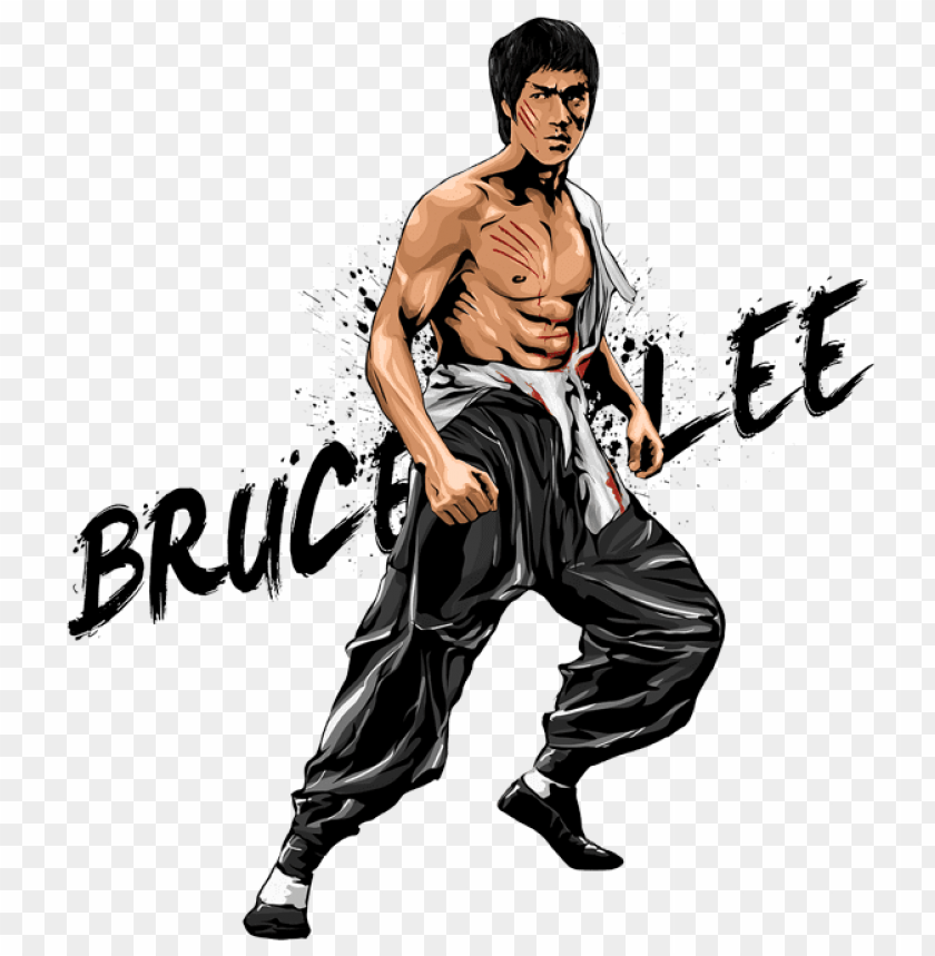 Detail Bruce Lee Vector Nomer 36