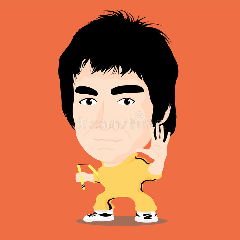 Detail Bruce Lee Vector Nomer 55