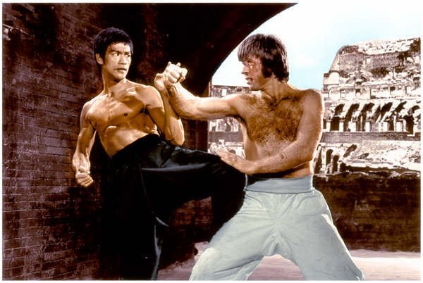 Detail Bruce Lee Y Chuck Norris Nomer 7